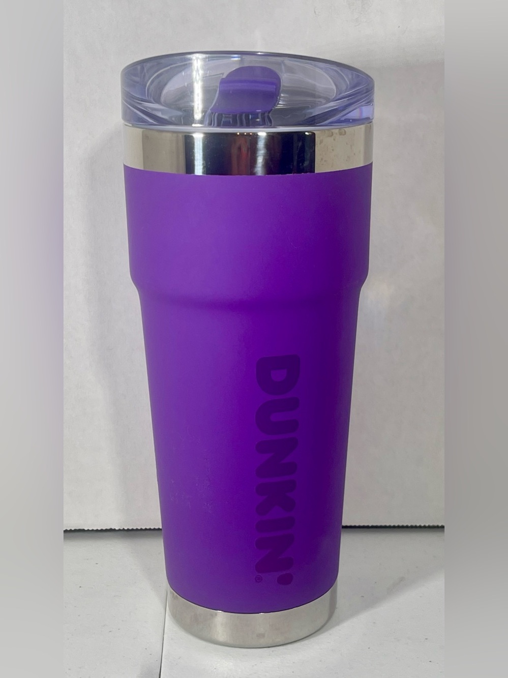 Dunkin Donuts Stainless Steel Tumbler RR0123 24oz. Travel Cup w/ Lid 2023